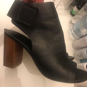 Vince Faye open toe booties